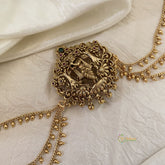 Bridal Palanquin Bun Billai with Maatil -Bridal Jada Billai -Ghungroo Maatil -G10908